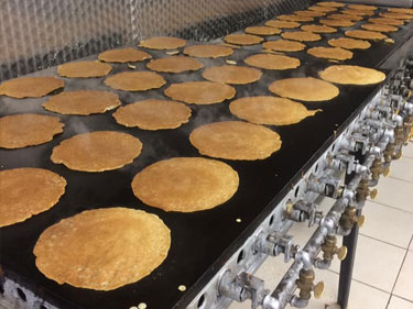 Traditional Staffordshire Oatcakes Baking